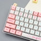 Macaron 104+28 XDA profile Keycap Set PBT DYE Sublimation 1.75U 2U Keys for 60 61 64 84 96 87 104 108 Keyboard